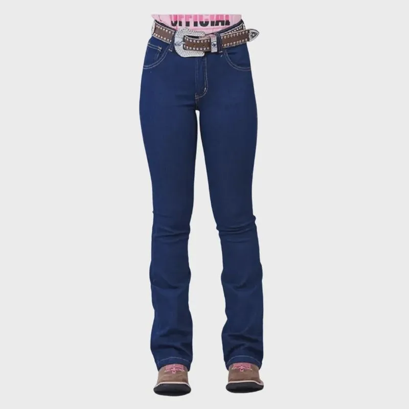Calça Jeans Feminina Docks Western DW51 Urban Stone (02819)