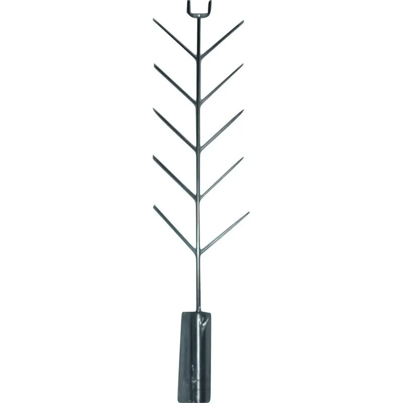 Espeto Em Aço Inox Para Camarão 40cm - Arteinoxx