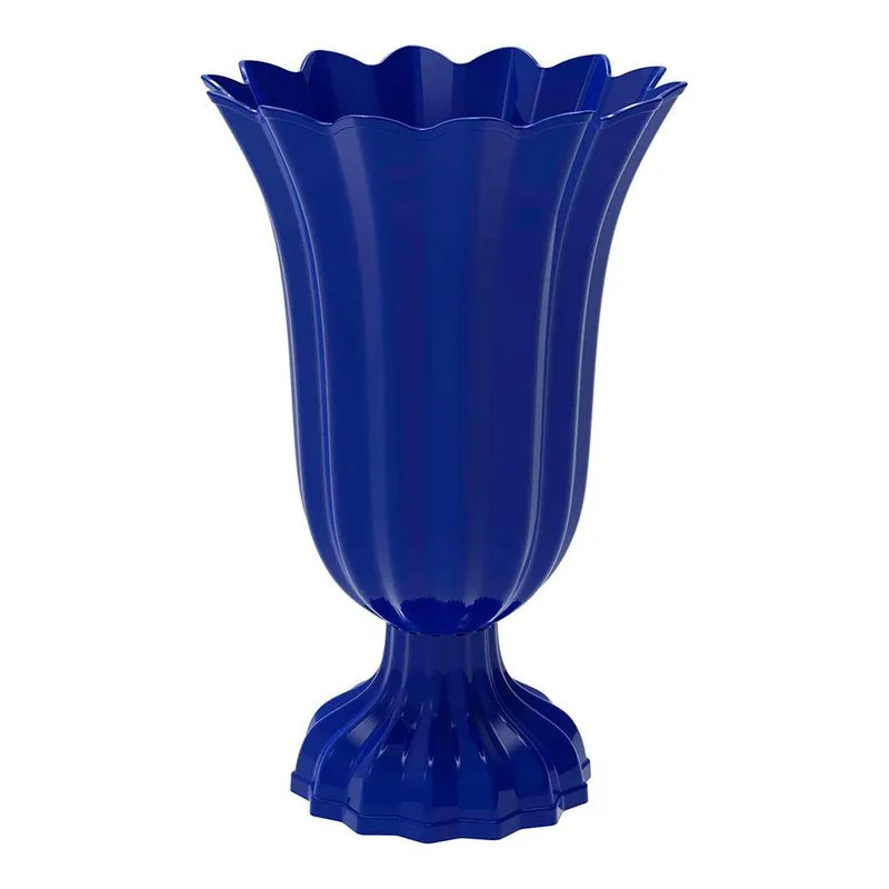 Vaso Popi Pequeno Azul Turquesa 19cm - Produfest