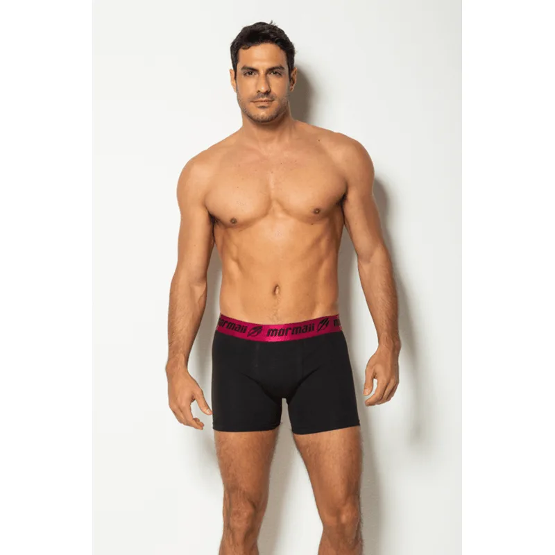 Cueca Mormaii Boxer Tamanho: M | Cor: Preto