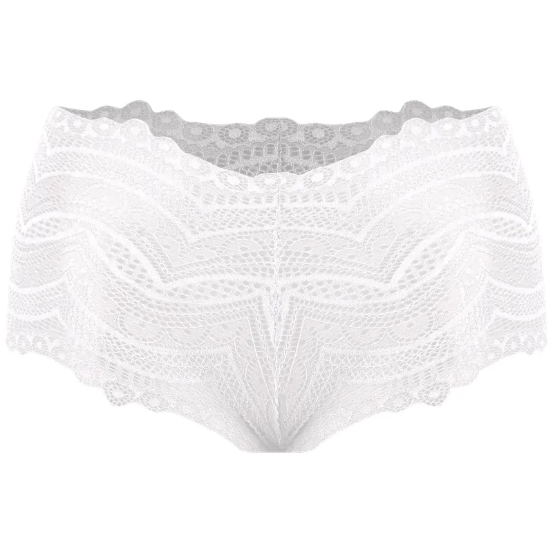 Calcinha Caleçon Adulto Renda Trifil LD Tamanho: G | Cor: Off White