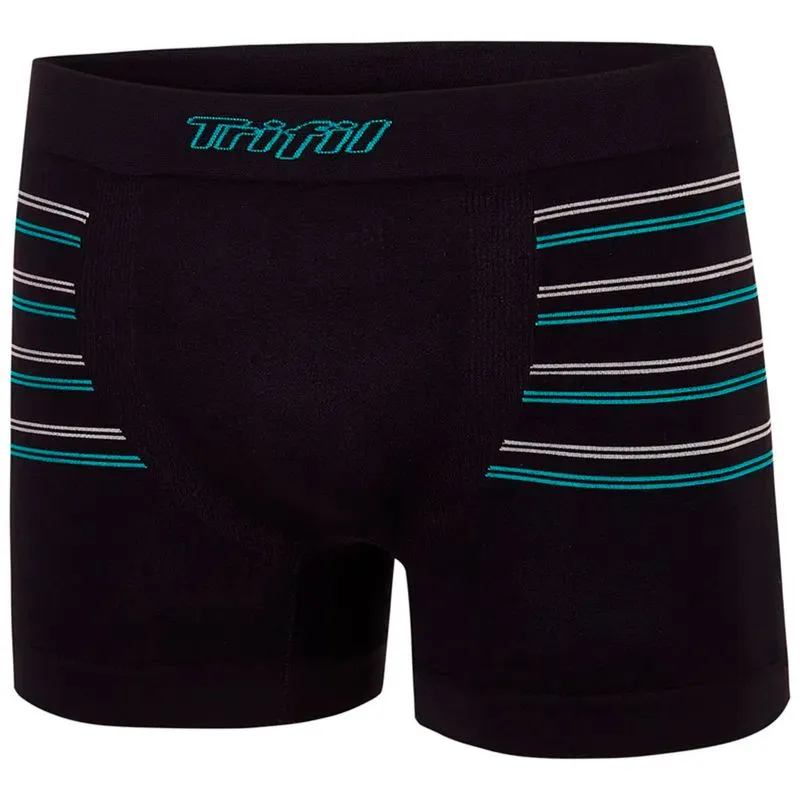 Cueca Boxer com Detalhes em Listra Trifil