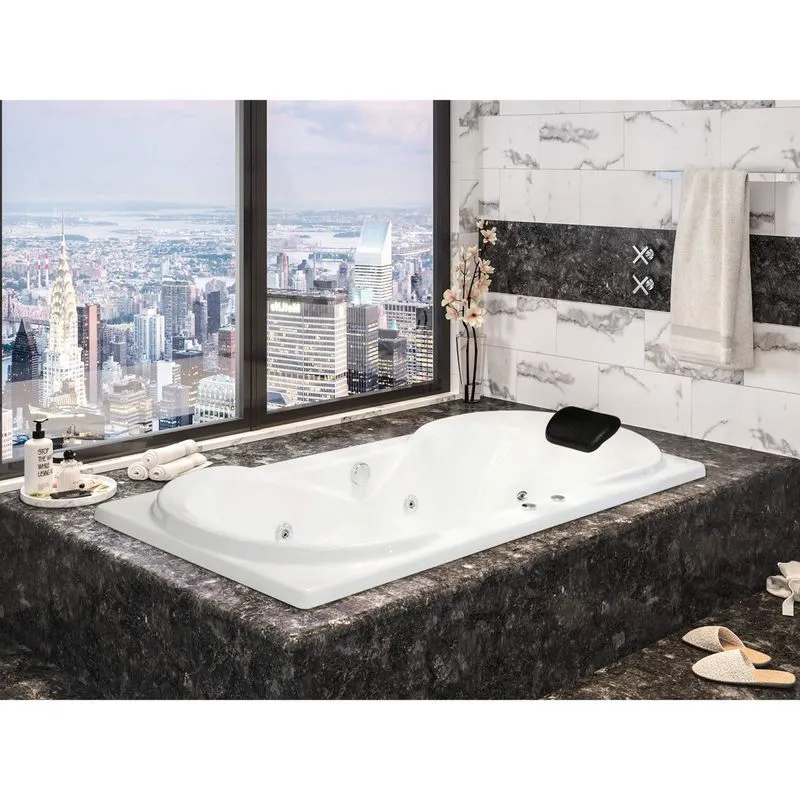 Banheira Hidromassagem Astra Due Gran Luxo 160cmx90cmx44cm - 05 Jatos Acrílico P1 Sem Aquecedor 220V Sem Aquecedor