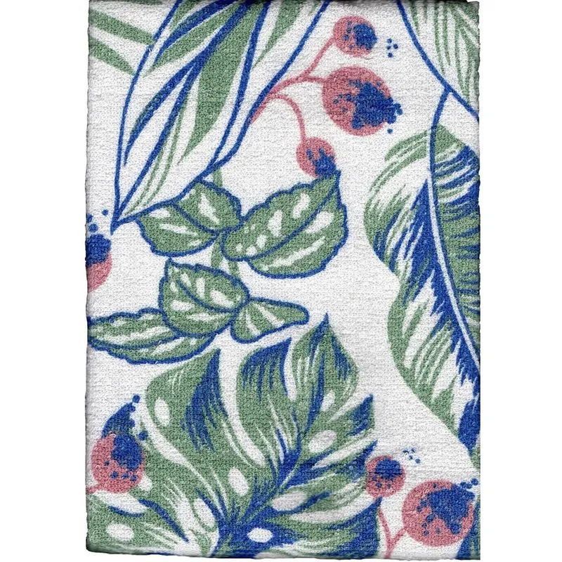 Toalha De Rosto Estampada Teka Nice Foret