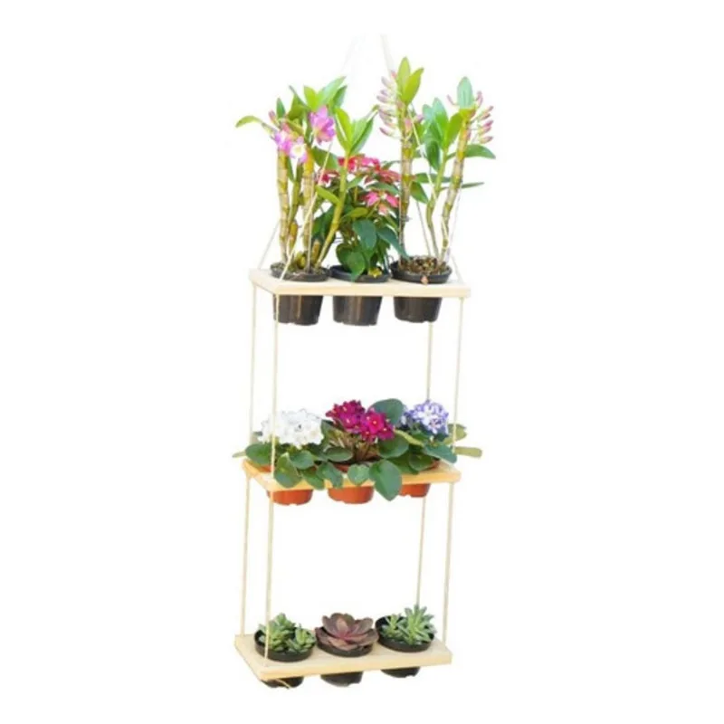 Jardim Vertical Com 3 Prateleiras E 9 Compartimentos