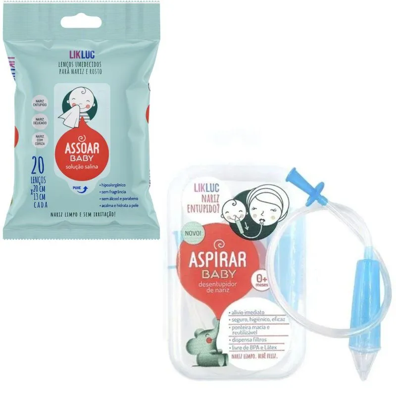 Kit Aspirar Baby + Assoar Baby - Likluc