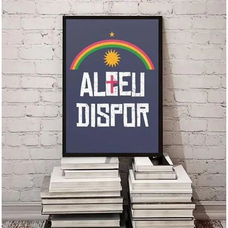 Quadro Humor Alceu Dispor 24X18Cm