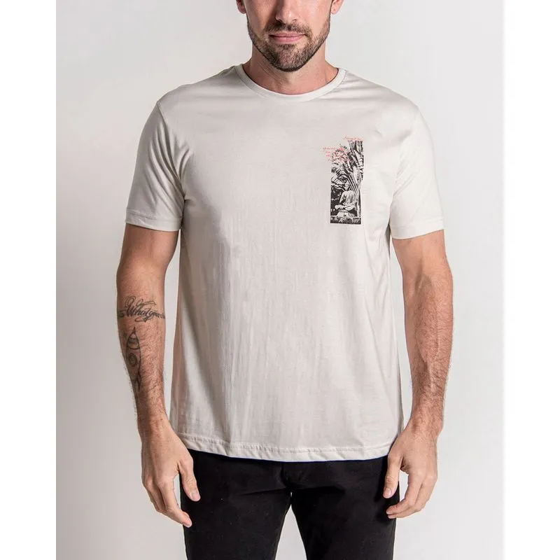 Camiseta Masculina King & Joe Cinza cl