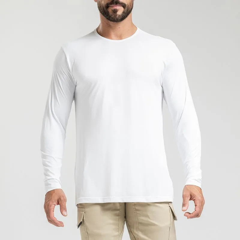 Camiseta Uv Branca Premium Fit Citerol Manga Longa TAMANHO PP