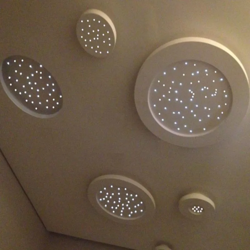 Kit Fibra Ótica 200 Branco Noite Estrelado Decoração Quarto