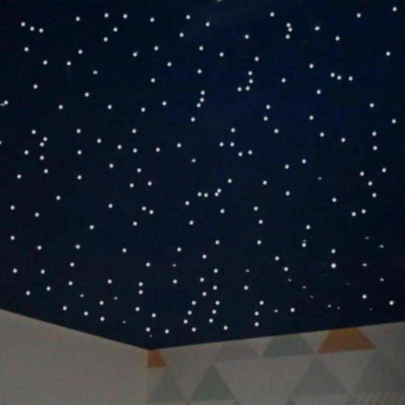 Iluminação Noite Estrelado Fibra Ótica 400 Branco Mix Teto