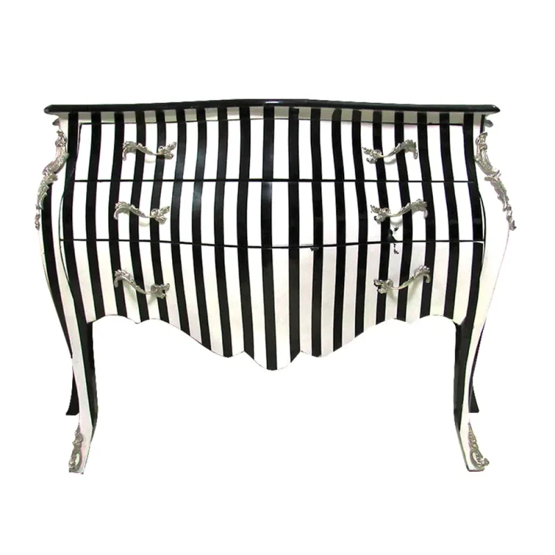 Cômoda Vintage 3 Gavetas - 88x129x57cm-37296-Prime Home Decor-Prime Home Decor