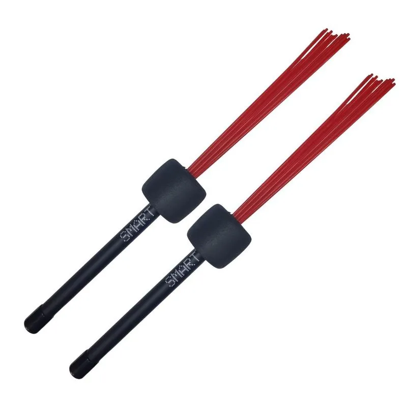 Par De Vassourinha Retrátil Nylon Bolinha Cajon Smart Sm010x