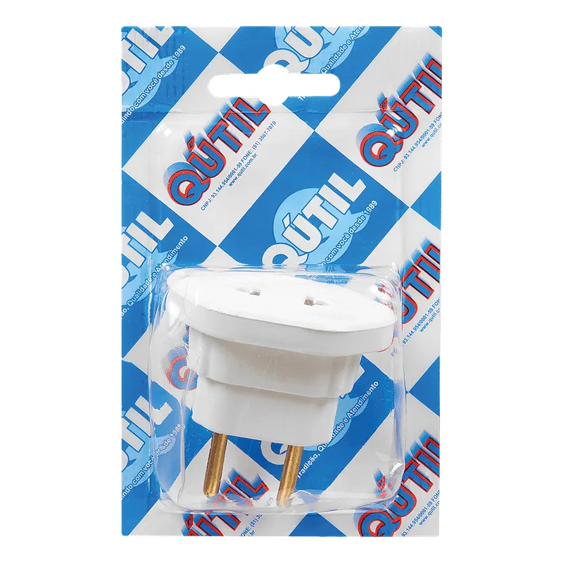 Pino Adaptador QÚtil 02 Polos 10A - LC