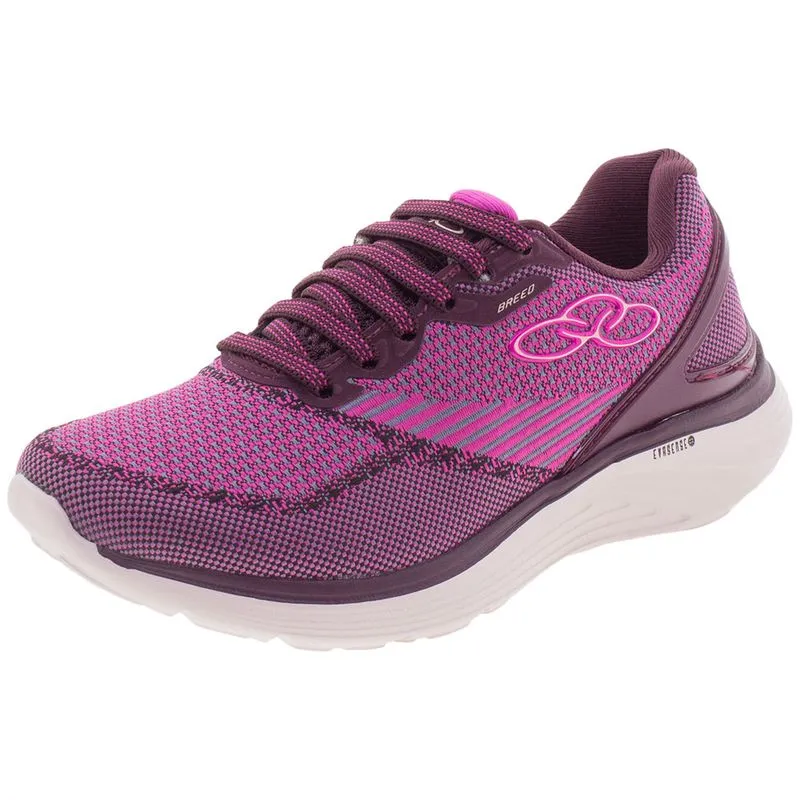 Tênis Infantil Breed Olympikus - 491 VINHO 31