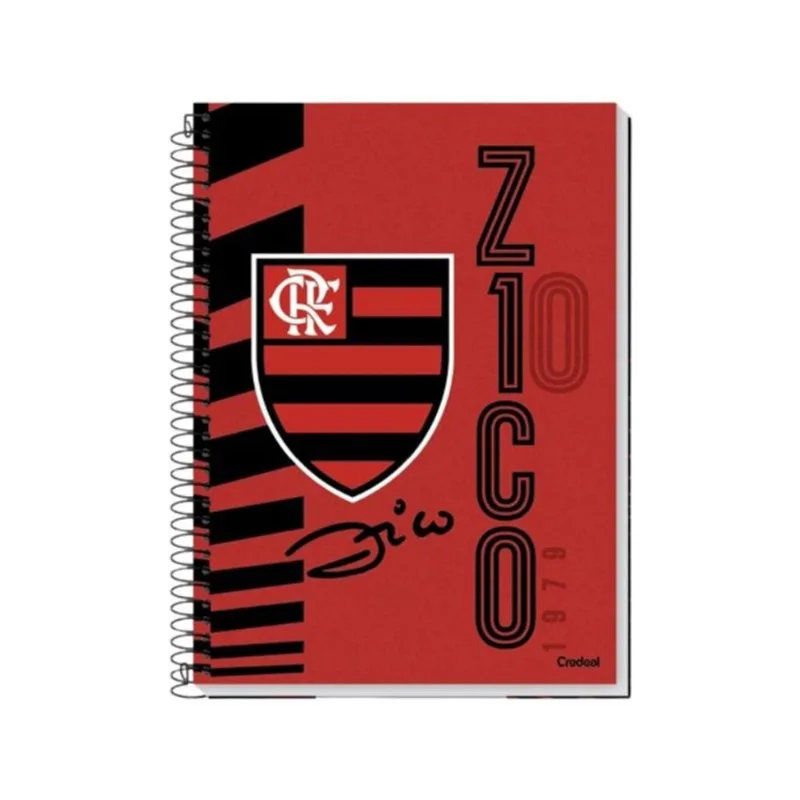 Caderno Credeal Flamengo 80 Folhas CADERNO CREDEAL FLAMENGO 80FLS
