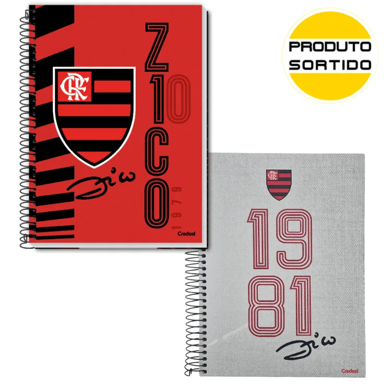 CADERNO UNIV. C/D 10X1 M ZICO 160FLS R.282922 ÚNICA