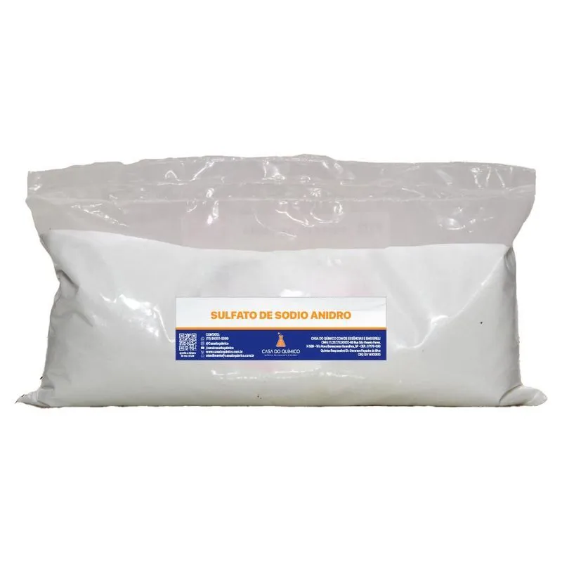 Sulfato De Sodio Anidro 1kg