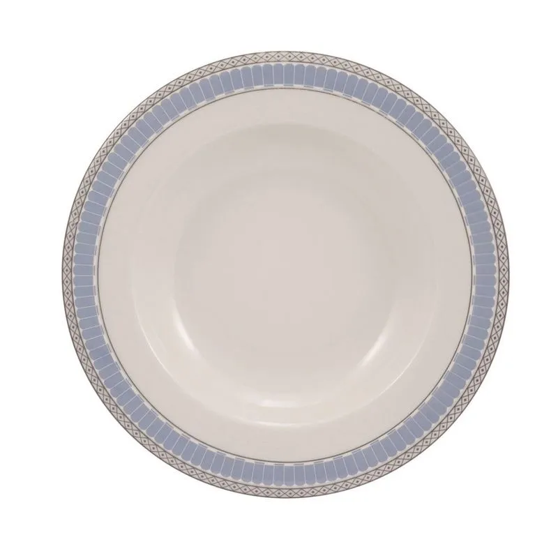 Prato Fundo 24cm Porcelana Schmidt - Dec. Diva