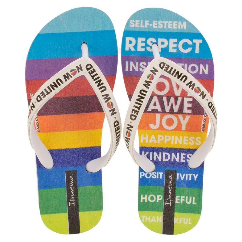 Chinelo Infantil Now United Ipanema - 26633 BRANCO 29/30