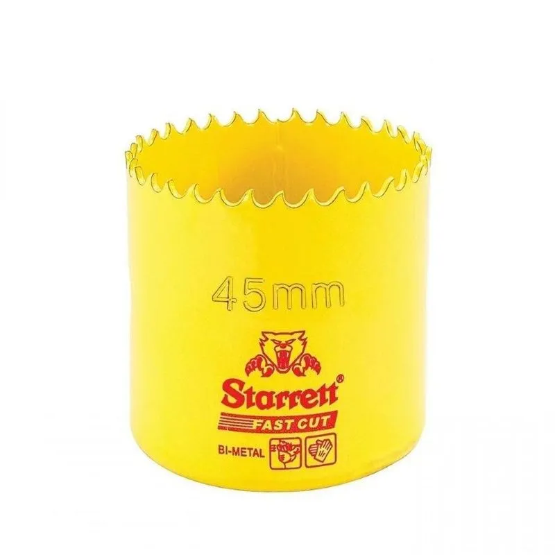 Serra Copo Starrett Bi-metal, 45 Mm