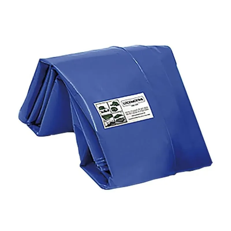 Lona Encerada Lona Leve Encerado com Bainhas Soldadas e 100% Impermeável Azul Prolona Leve 400CM Lona Encerada Lona Leve Encerado com Bainhas Soldadas e 100% Impermeável Azul Prolona Leve