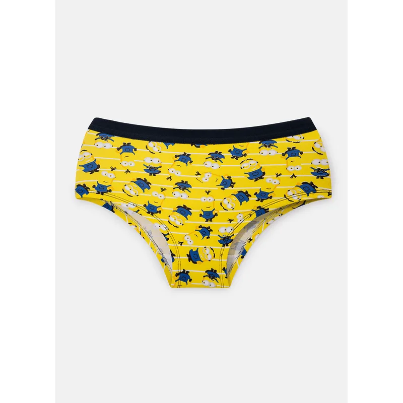 Calcinha Caleçon Algodão Feminina minions G
