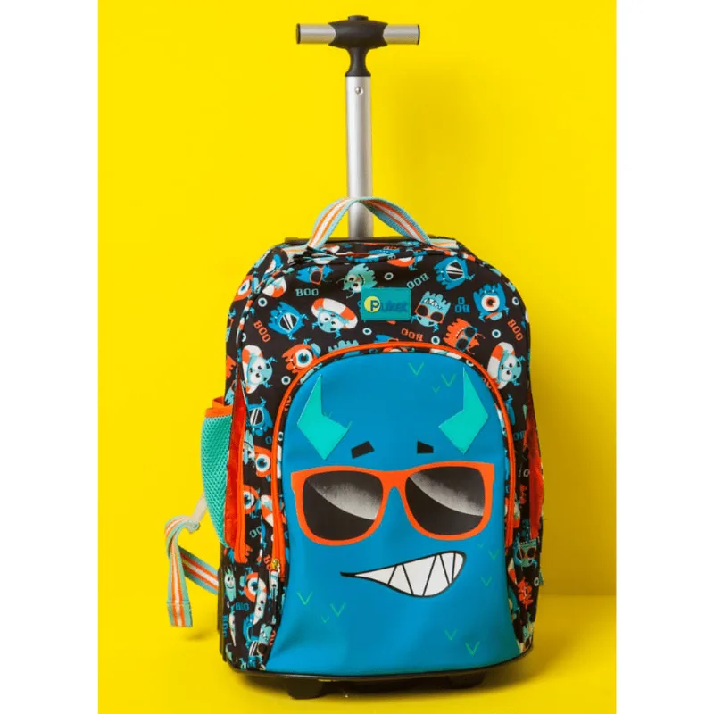 Mochila Com Rodinha Monstros