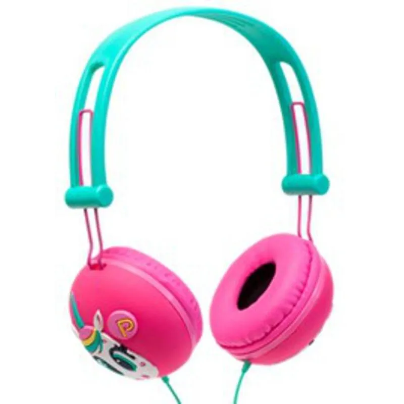 Fone De Ouvido Infantil Unicórnio Puket Verde Água