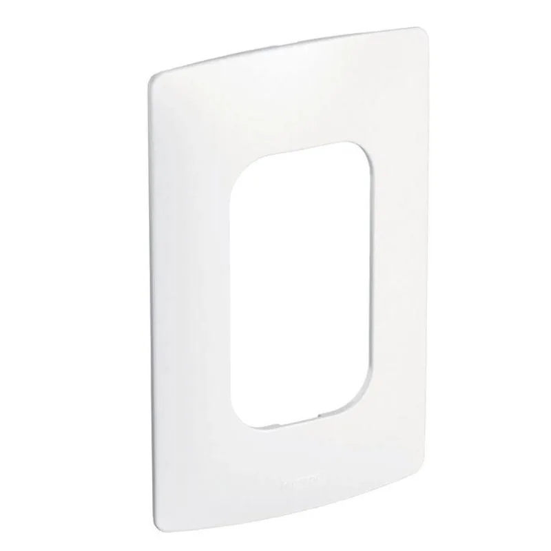 Placa 3 Postos 2x4 Nereya para Interruptor Branco Pial Bivolt