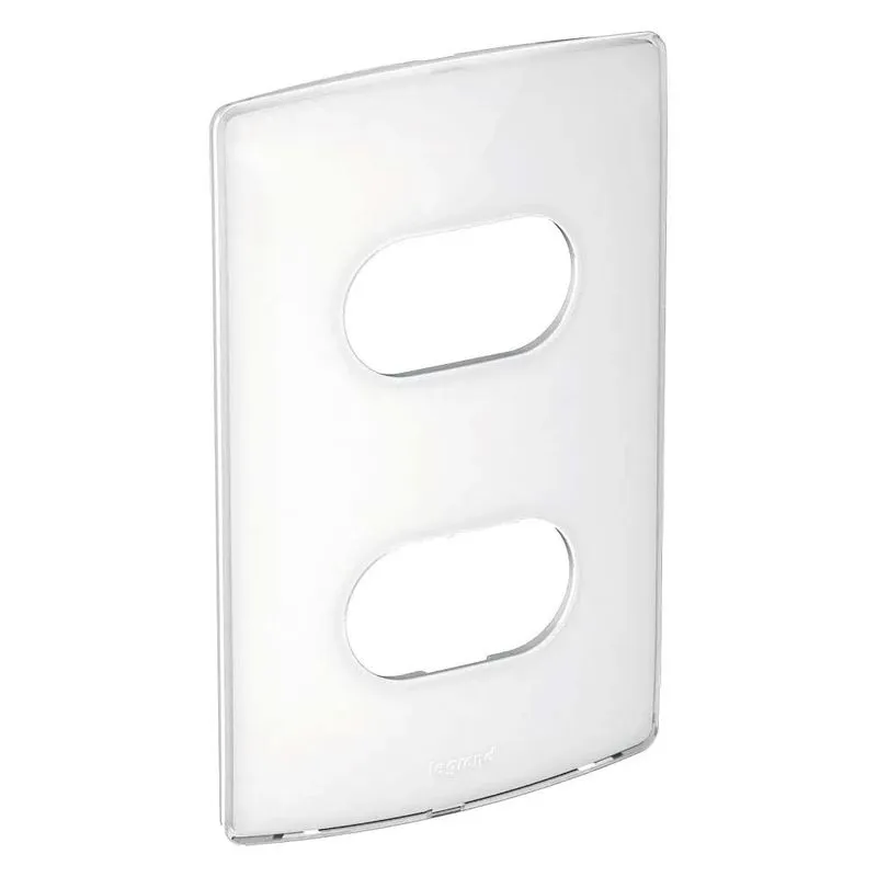 Placa 4x2 com 2 Postos Separados Nereya Pial Sugar Gloss Placa 4x2 2 postos separados sugar gloss Nereya Pial