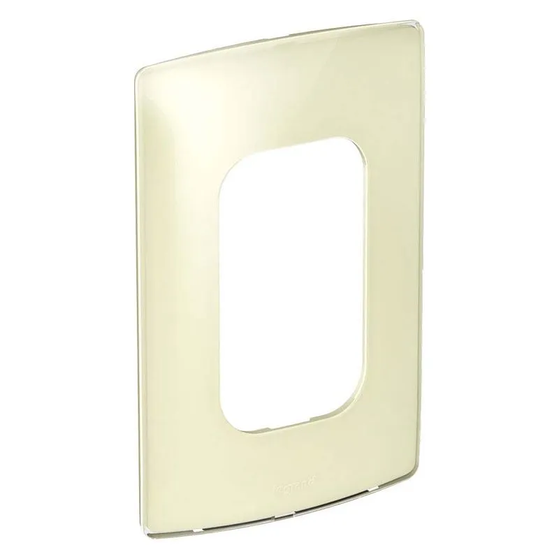 Placa 4x2 3 postos Nereya 663254 quinoa gloss Pial