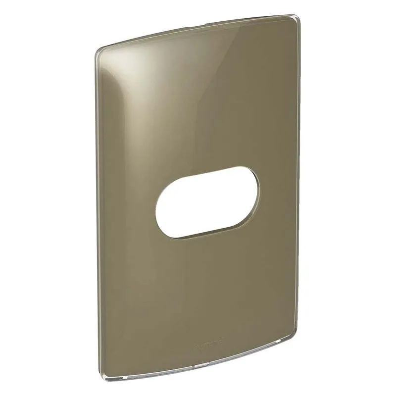 Placa 4x2 posto horizontal malt gloss Nereya Pial