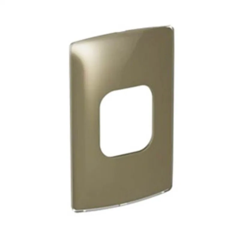 Placa 2 Postos 2x4 663235 para Interruptor Malt Gloss Nereya Pial