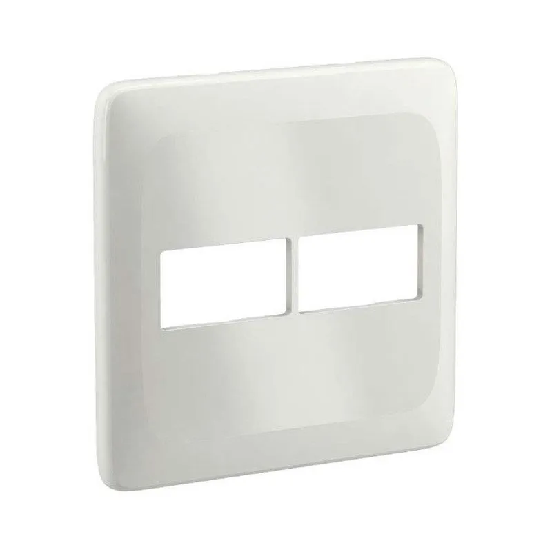 Placa 4x4 1 1 posto branco Zuli Lorenzetti