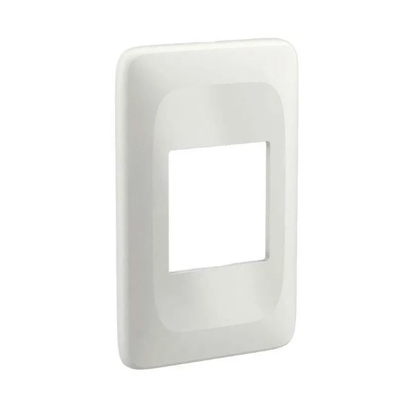 Placa 4x2 2 módulos branco Zuli Lorenzetti
