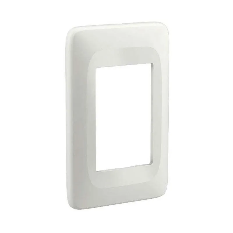 Placa 4x2 3 módulos branco Zuli Lorenzetti