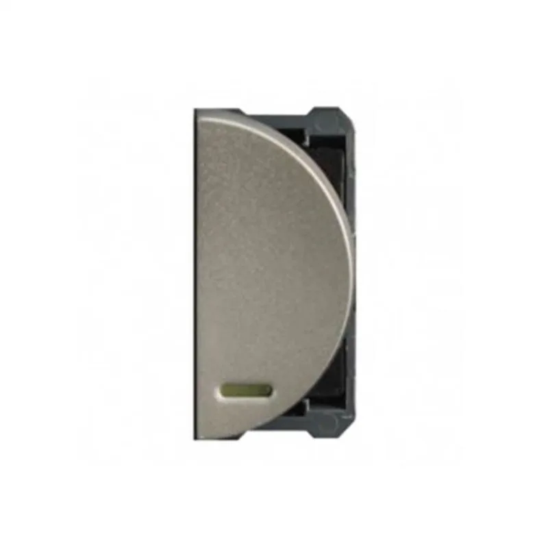 Interruptor Paralelo 583604b com LED 16A 250V 1M Inferior Amadeirado Pial