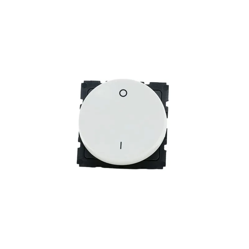 Módulo 2 Interruptor Bipolar Simples 10A Branco Redondo Arteor Pial Legrand