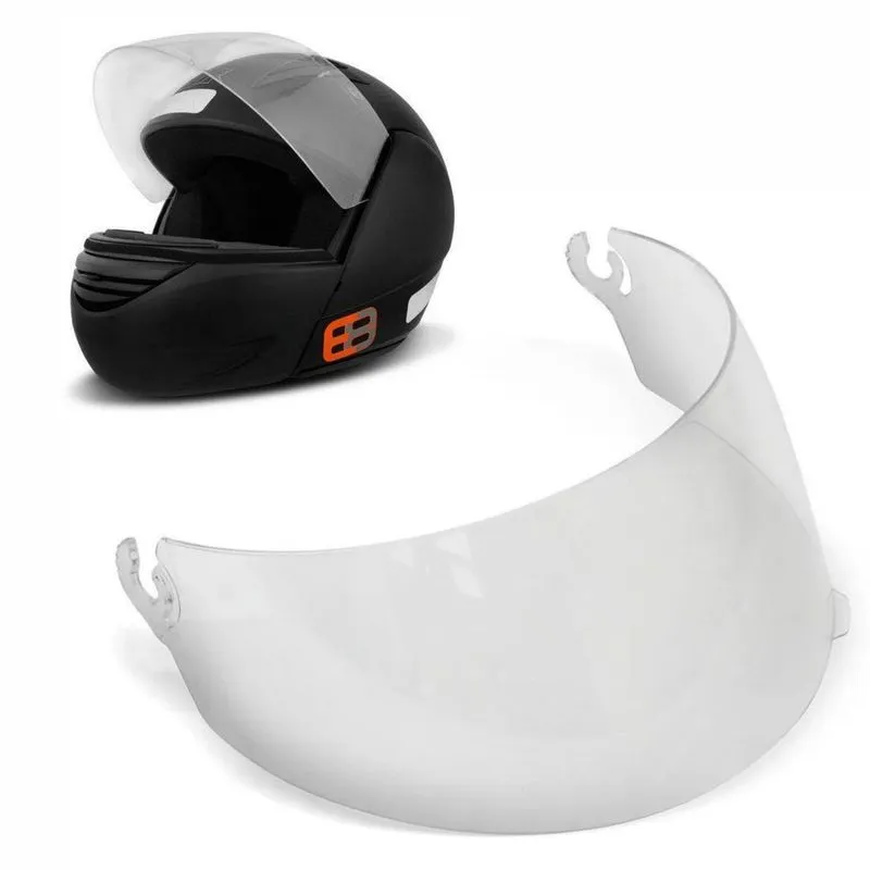 Viseira Cristal Ebf E8 Escamotavel Articulado Robocop
