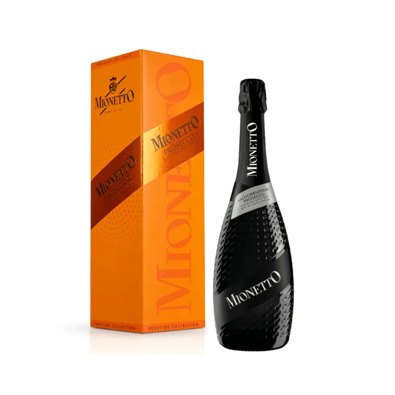 Prosecco Mionetto Valdobbiadene Superiore Docg Rive Di S.Stefano Branco Brut 750Ml com Embalagem Excusiva