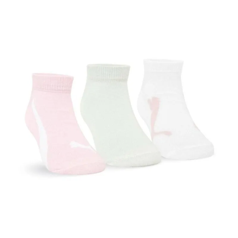 Kit Meia Puma Sapatilha Juvenil 3 Pares 29/34 - 2710001 975-Cinza Rosa