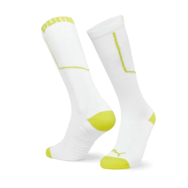 Meia Esportiva Puma Cano 3/4 Masculina - 4420.001 Cinza - 39-43 39-43 / Branco