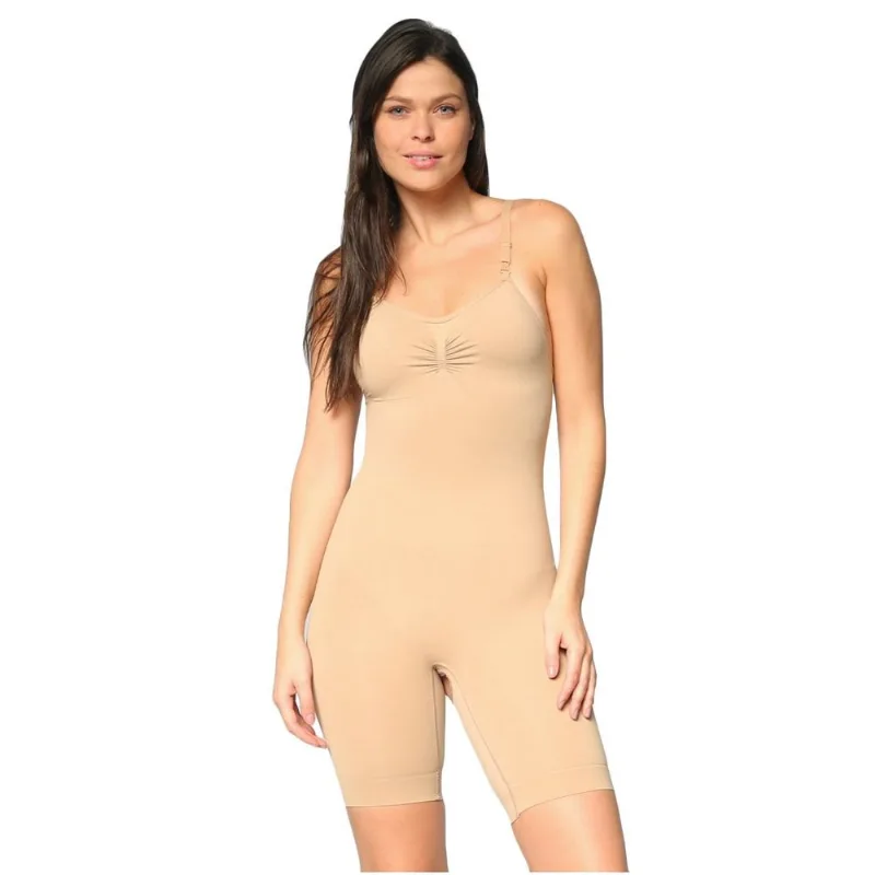 Body Selene Redutor Shorts Sem Costura Feminino GG
