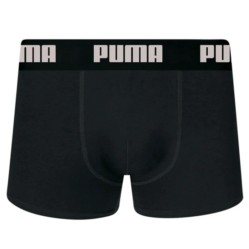 Cueca Boxer Algodão Puma Preta