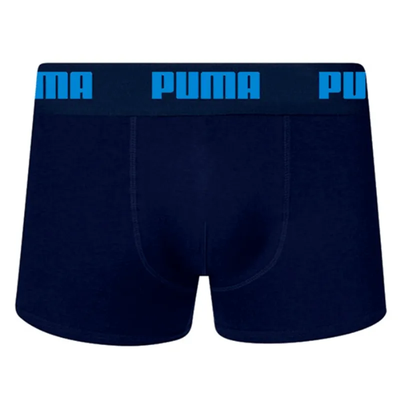 Cueca Boxer Algodão Puma Marinho