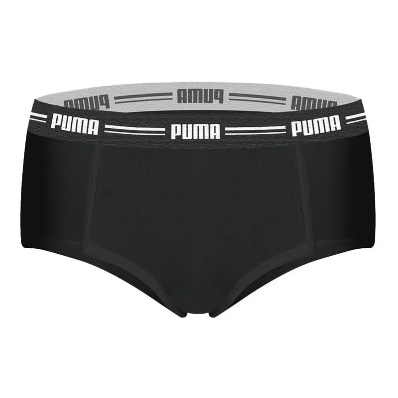Calcinha Boxer Feminina Puma Modal Com Toque Macio Adulta