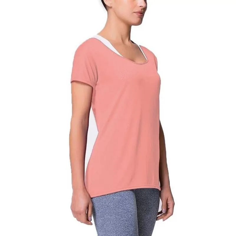 Camiseta Selene Dry Fit - Salmão