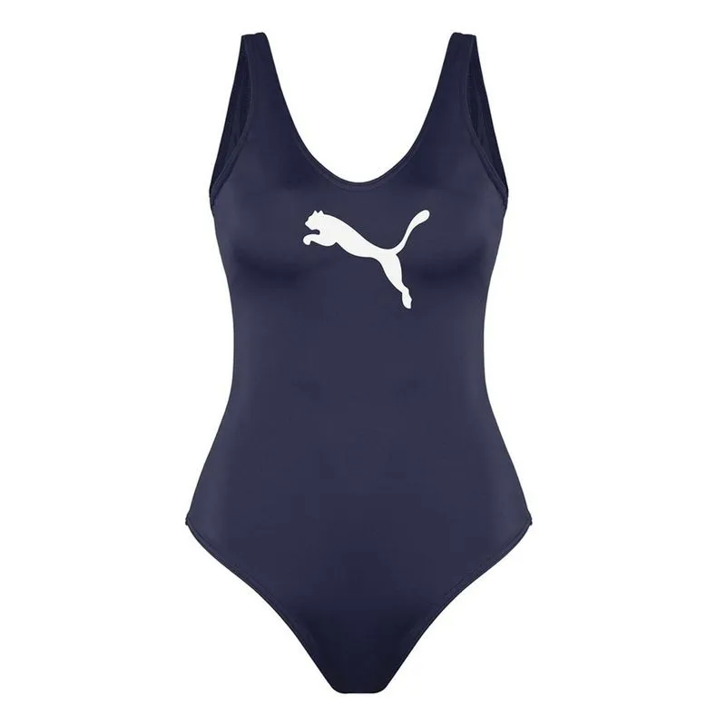 Maiô Puma Clássico Feminino - Marinho GG / Marinho
