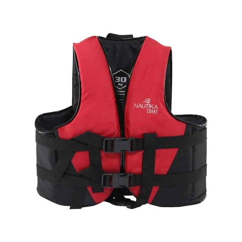 Colete Salva Vidas Nautika Ventura 40 a 50 kg Preto e Azul